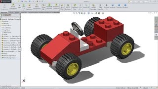 Solidworks Tutorial Parts and Assemblies [upl. by Cutty733]