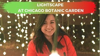 Lightscape at Chicago Botanic Garden 2019 [upl. by Gawlas]