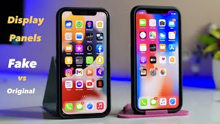 iPhone Display Panels  Original vs Fake 🔥🔥 [upl. by Haneekas981]