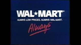 Walmart Commercial 1996 [upl. by Sillad593]