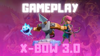 GAMEPLAY XBOW 30  CLASH ROYALE [upl. by Elatsyrc715]