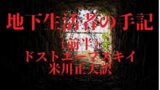 『地下生活者の手記（ドストエフスキー）前半』【字幕対応】 [upl. by Reisinger]