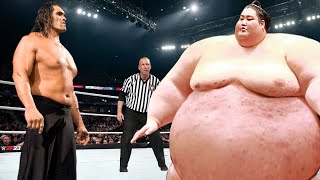 Full Match  The Great Khali vs Sumo Honda  Iron Man Match 2024  WWE June 21 2024 [upl. by Sturrock792]