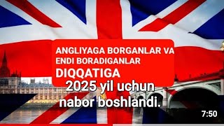 🇺🇿🇬🇧🏴󠁧󠁢󠁳󠁣󠁴󠁿Buyukbritaniya mavsumiy ish ucun nabor boshlandi [upl. by Slavic150]