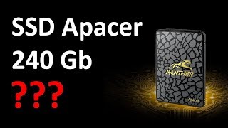 SSD диск Apacer 25quot AS340 240 Гб SATA III TLC AP240GAS340G1 [upl. by Eerhs]