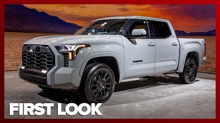 2022 Toyota Tundra FIRST LOOK New truck who dis [upl. by Siuluj]