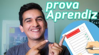 COMO SÃO AS PROVAS DE JOVEM APRENDIZ  O QUE ESTUDAR [upl. by Casandra]