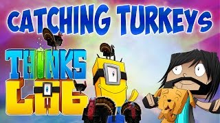 THE GREAT TURKEY HUNT  Thinks Lab Minecraft Mods Minecraft Roleplay [upl. by Errised311]