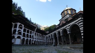 Flug über das RilaKloster in Bulgarien [upl. by Lanfri]