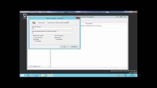 Configuration serveur 2012 R2 Créer OU groupe local utilisateurs [upl. by Boardman]