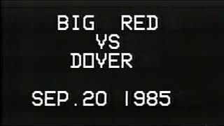 1985 Game 4 Steubenville Big Red vs Dover Tornadoes 92085 [upl. by Varion]