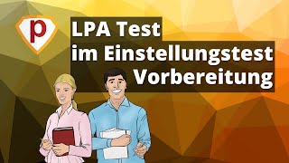 LPA Test 2025  Beamtentest in Bayern  Einfach erklärt von Plakos [upl. by Almita867]