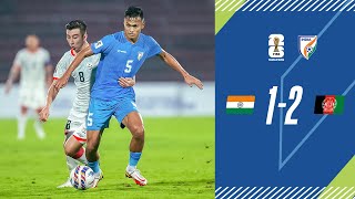 India 12 Afghanistan  FIFA World Cup Qualifiers  Full Highlights [upl. by Anoblav800]