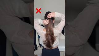 Easy Everyday Hairstyle🦋hairstyle30 2024hairtutorialhairstylehackhaircareshortstrendingreels [upl. by Enirehtakyram774]