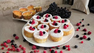 Творожные маффины без муки👍 Cottage cheese muffins without flour👍 [upl. by Lochner]