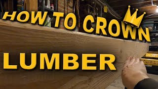 How to Crown Lumber What Is Crowning and Why To Do It [upl. by Aciraa]