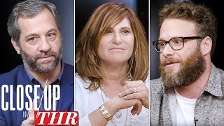 Full Producers Roundtable Amy Pascal Judd Apatow Seth Rogen Ridley Scott  Close Up with THR [upl. by Seuqram187]