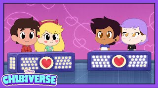 Chibi Couple Game 💜  Chibiverse  Full Episode  WITH 2 EXCLUSIVE CHIBI TINY TALES disneychannel [upl. by Ahsatsana]