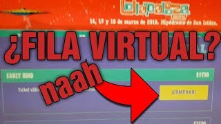 ASÍ DE FÁCIL ES SALTEAR LA FILA VIRTUAL Lollapalooza recitales y otras tiendas [upl. by Ateiluj]