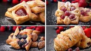 Puff Pastry 4 Ways [upl. by Eilyak250]