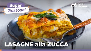 LASAGNE alla ZUCCA FILANTI e GUSTOSE da provare subito 😋😋😋 [upl. by Annirok285]