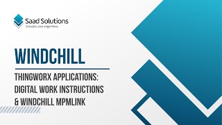 ThingWorx Applications Digital Work Instructions amp Windchill MPMLink [upl. by Esiuolyram362]