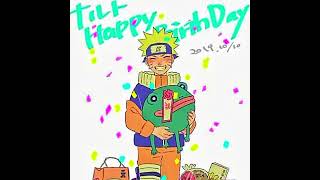 Happy birthday tuan hokage 🥳🥳✨animeeditzzpecintaaanimeeditsfypシ゚viralnaruto [upl. by Lemor]