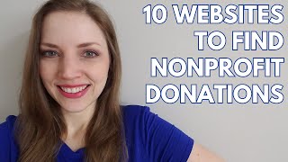 10 Sites to Find Donations and Donors  Nonprofit Fundraising [upl. by Markos477]