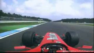 F1 Michael Schumacher Onboard Pole Position Lap at Germany Hockenheim 2004 HD [upl. by Bugbee]