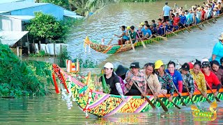 Ghe Nam Nữ Chùa Bâng Tone Sa Tập Luyện Chuẩn Bị Festival 2024 [upl. by Ahsiemac236]