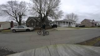 Bmx sitting wheelie [upl. by Gnuh]