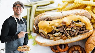 The Best Philly Cheesesteak Recipe [upl. by Attenaj]