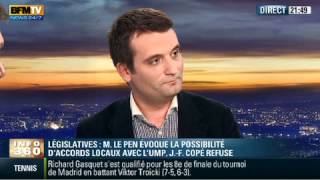 Florian Philippot debat sur BFMTV090512 [upl. by Sommer]