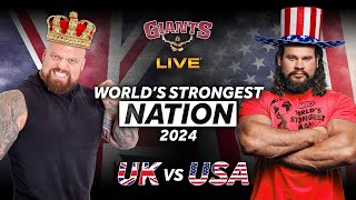 Worlds Strongest Nation 2023 UK vs USA [upl. by Afra]