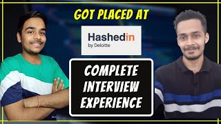 🔴 HASHEDIN by DELOITTE  👨🏻‍💻 Interview Experience  Coding Journey 🔥 [upl. by Pontias]