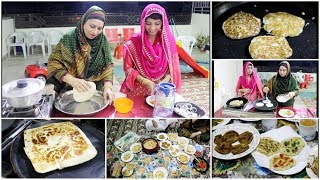 Quick Easy Sehri Preparation ♥️ Chakor Paratha  Sooji ke PanCake  Ramadan 2020 [upl. by Ahteral]