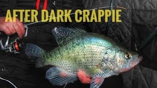 Ice Fishing After Dark CRAPPIE on Lac qui Parle [upl. by Flight558]