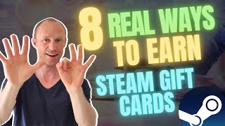 8 REAL Ways to Earn Steam Gift Cards for Free Start Immediately [upl. by Surbeck]