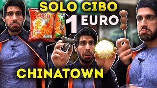 MANGIARE CON SOLO 1€ A CHINATOWN a milano [upl. by Rahm672]