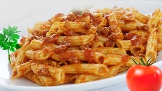 AUTÉNTICOS Macarrones a la boloñesa Receta cocina EASY macaroni Bolognese [upl. by Yruama826]