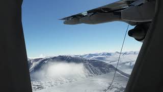 Flying into Bardufoss Norway ENDU in the BAE146 Footage is from MSFS 2020 NEAR TAIL STRIKE [upl. by Jilleen]