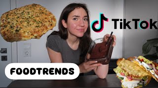 Ich teste virale TikTok Food Trends 😨🍫🥪🥔 [upl. by Mahla]