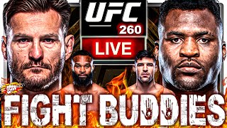 🔴 UFC 260 Miocic vs Ngannou 2  Woodley vs Luque LIVE Fight Reaction [upl. by Haidej]