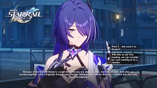 Choosing the second option while saying goodbye to Acheron no cutscene  Honkai Star Rail [upl. by Libby525]