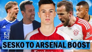 Arsenal Leading Benjamin Seskos Transfer Race  Why Madrid Snubbed Harry Kane For Mbappe [upl. by Adnwahsat]