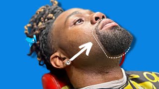 HOW TO SHAPE A GOATEE  STEP BY STEP TUTORIAL [upl. by Yarased]