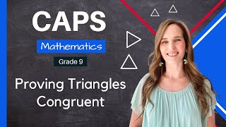 Grade 9  Proving Triangles Congruent [upl. by Malik589]