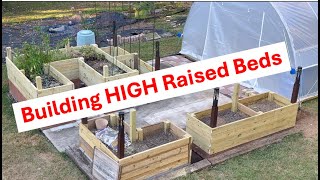 Building HIGH Raised Beds [upl. by Torray]