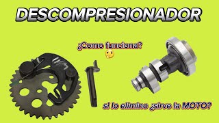 DESCOMPRESOR EN LA MOTO ¿QUE FUNCION CUMPLE [upl. by Joash]