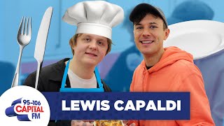 Lewis Capaldi Gets Grilled While Cooking Microwave Meals 🍝  FULL INTERVIEW  Capital [upl. by Pang325]